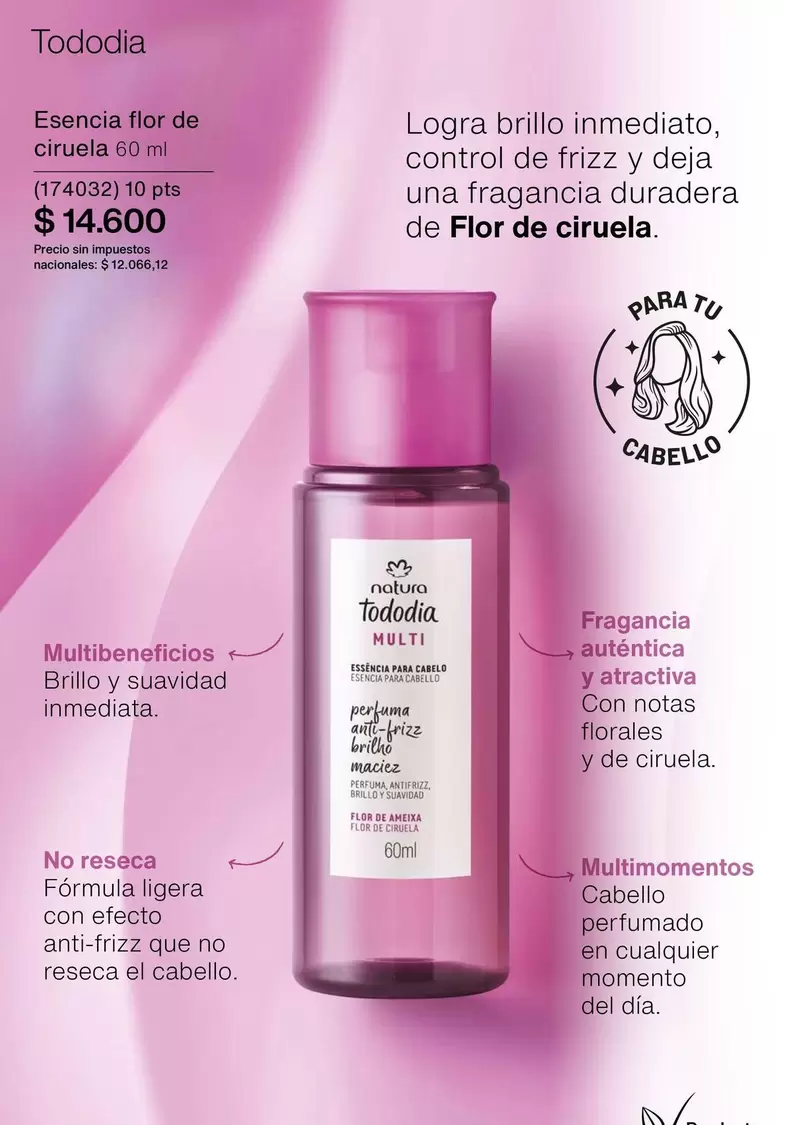 Efecto - Esencia flor de ciruela