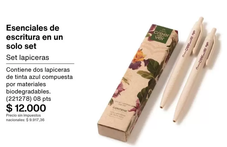 Solo - Set lapiceras