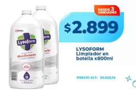 Lysoform - LYSOFORM Limplador en botella x800ml
