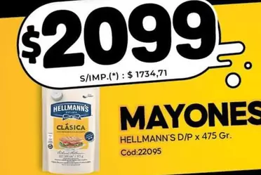 Hellmann's - MAYONES