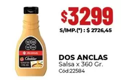 Dos Anclas - Salsa x 360 Gr.