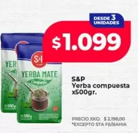 S&P - Yerba compuesta