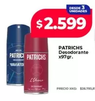 Patrichs - Desodorante
