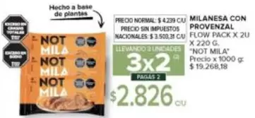 Flow - MILANESA CON PROVENZAL