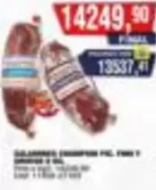 SALAMELES CROATIAN PIC. FINET Y GRUYER X KG.