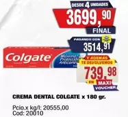 Colgate - CREMA DENTAL