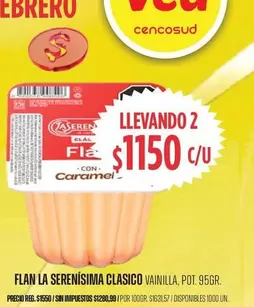 La Serenísima - CLASICO VAINILLA