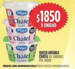 Tregar - QUESO UNTABLE