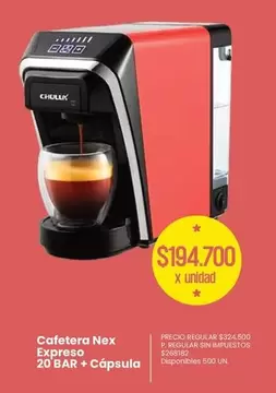 X$ - Cafetera Nex Expreso