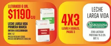 vida - LECHE LARGA VIDA