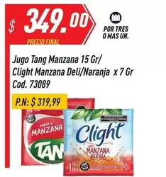 Tang - Jugo Manzana