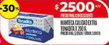 Tonadita - MANTECA