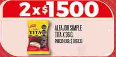 Tita - ALFAJOR SIMPLE