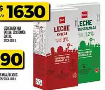 vida - LECHE LARGA VIDA ENTERA / DESCREMADA