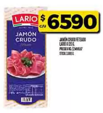Lario - JAMON CRUDO