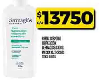 Dermaglós - CREMA CORPORAL HIDRATACION