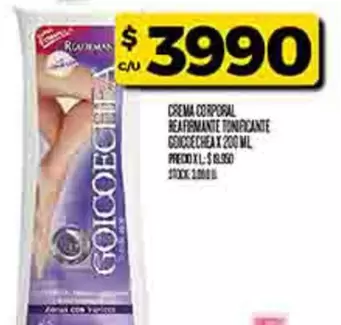 XL - CREMA CORPORAL REAFIRMANTE TONIFICANTE