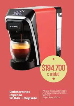 X$ - Cafetera Nex Expreso