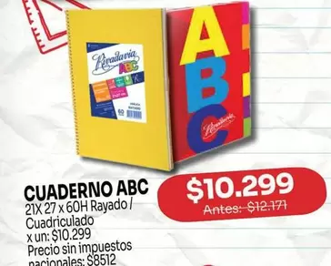 Rivadavia - CUADERNO ABC