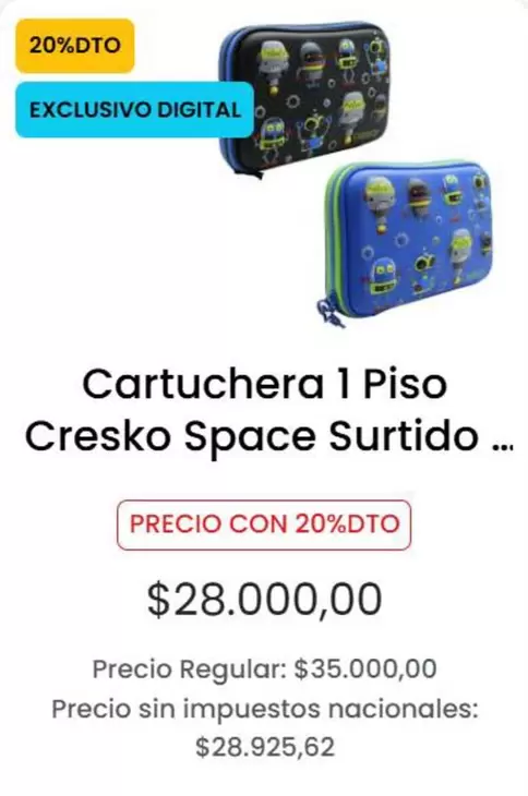 1 Piso Space Surtido