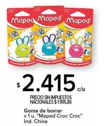 Maped - Goma de borrar