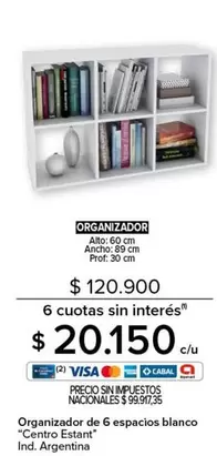 Centro - ORGANIZADOR