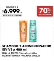 Elvive - SHAMPOO Y ACONDICIONADOR