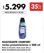 Comfort - SUAVIZANTE COMFORT