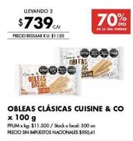 X$ - OBLEAS CLÁSICAS