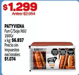 Patyviena - Fun C/Soja X6U