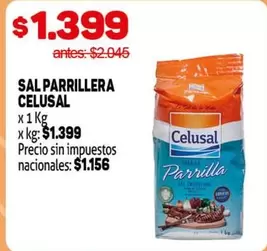 Celusal - SAL PARRILLERA