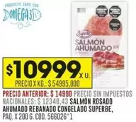 X$ - SALMÓN AHUMADO