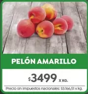 X$ - PELÓN AMARILLO