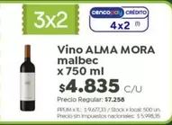 Alma Mora - Vino ALMA MORA malbec