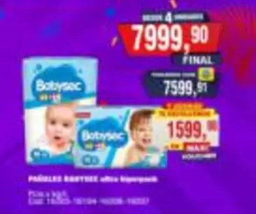 Babysec - PAÑALES BABYSEC