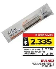 Bulnez - FILM ADHERENTE