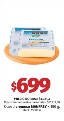 Manfrey - Queso cremoso