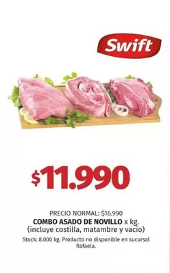 Swift - COMBO ASADO DE NOVILLO x kg