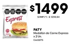 Paty - Medallón de Carne Express