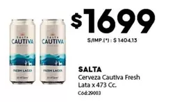 Salta - Cerveza Cautiva Fresh