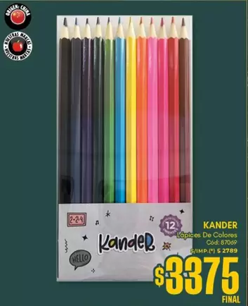 Origen - Topices De Colores Cod: 87069