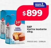 S&P - Harina leudante