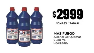 Mas - Alcohol De Quemar