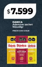 Dánica - Aderezos sachet