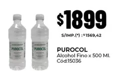 Purocol - Alcohol Fino x 500 MI