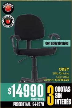Okey - Silla Oficina
