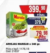 Marolio - ARVEJAS