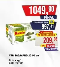Marolio - YER SAQ MAROLIO 50 un