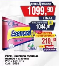 Esencial - PAPEL HIGIENICO ESENCIAL