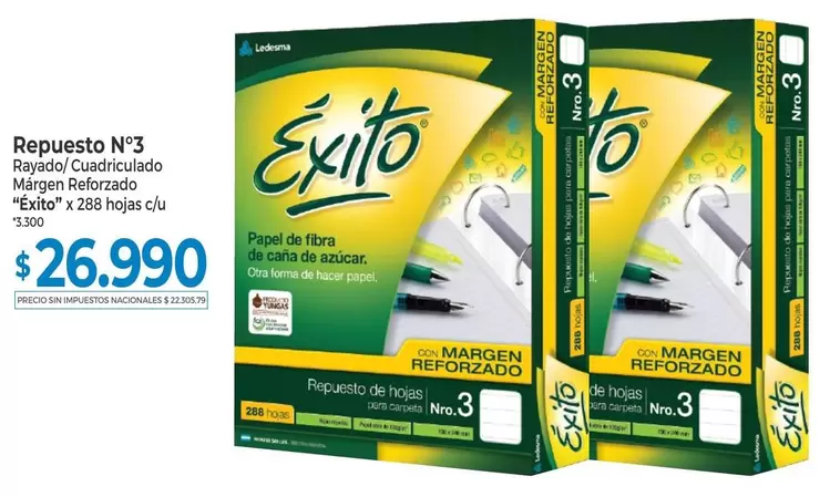 Ledesma - Repuesto N°3